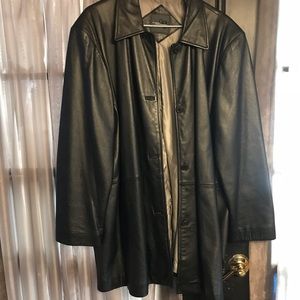 Leather Coat